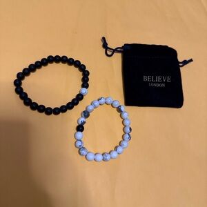 Believe London,‎ Matching Stone Couples Bracelets